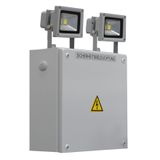 Emergency floodlight SKS 2x10W LED 8h 230V AC