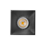 NEON BLACK RECESSED LAMP 1XGU10 SQUARE