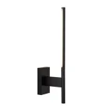 Lucide FINAN - Wall lamp - LED - 1x6W 2700K - With USB charging point - Black