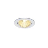 NEW TRIA 68 LED DL ROUND Set, 9W, 3000K, 38ø, matt white