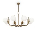 Modern Rendez-vous Pendant Lamp Brass