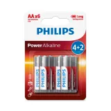 LR6P6BP/10 PHILIPS LR6/ AA Power Alkaline B4+2