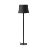 SAVOY BLACK FLOOR LAMP BLACK LAMPSHADE