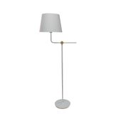 Solor White+Gold Floor Lamp 1xE27