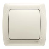 Carmen Beige Illuminated Two Pole Switch ( 16A )