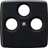 Antenna cover plate for antenna socket T