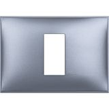 CLASSIA - COVER PLATE 1P CEN. BLUE METAL