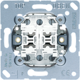 2-gang switch insert 1-pole, 2-way 509EU