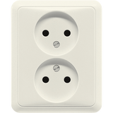 2-gang socket without earth 5010U