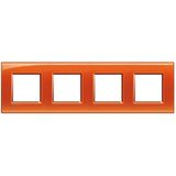 LL - cover plate 2x4P 71mm deep orange