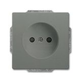 2300 UCRKS-803-503 Socket Outlets grey metallic - Busch-axcent