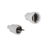 PVC connector 16A white