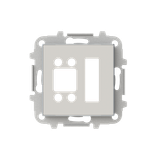 8540.5 DN Digital RTC cover plate for Thermostat Turn button Sand - Sky Niessen