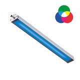 TUBELED_40 II RGB-W Power, 1540mm, 100°, ~54W (R)/~15W (G)/~54W (B) + ~57W (W), M12-A, 24V DC