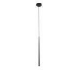 Sandy Black Aluminium & Acrylic LED 3 Watt 230 Volt 160Lm 3000K IP20 D: 8 H1: 51 H2: 180 cm Adjustable Height