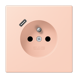 Socket Frz/Belg with USB charger LC32112 LC1520F-18C234