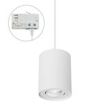 CHLOE GU10 SURFACE MOUNTED GU10 250V IP20 93x124mm WHITE round adjustable TRACK