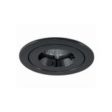 iCage Mini IP65 GU10 Die-Cast Fire Rated Downlight Black Chrome