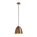 PARA CONE 20 pendulum luminaire, round, copper, E27, max.60W