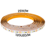 LED strip 25W/m 120led/m 24V IP20 3000K 2408Lum/m 60'000h CRI>90 5m) THORGEON