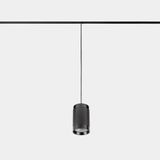 Iris Pendant Glass 50º Low voltage 17.3W LED neutral-white 4000K CRI 90 ON-OFF Black 1360lm