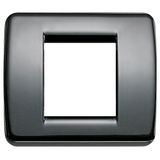 Rondò plate 1-2M metal black