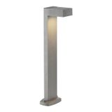 QUADRASYL floor lamp SL 75, GX53 max.11W, square, silvergrey