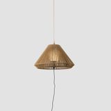 SAIGON OUT PEND PORT LAMP WITH PLUG C70 HOL OCHRE