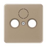 Center plate for TV-FM-SAT sockets CD561SATGB