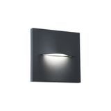 Wall Light Dark Grey Square Vita