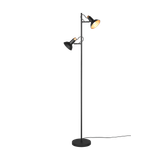 Roxie floor lamp E14 matt black/gold