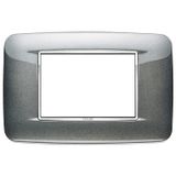 Round plate 3M Bright Atlantic grey