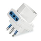 AZZURRA SERIES ADAPTOR 2P+E 16A