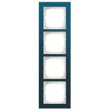 1724-228 Cover Frame Busch-axcent® glass ocean