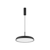 3000K Triac Dimmable Sandy Black Aluminium  & Acrylic  LED 40 Watt 220-240 Volt   2541Lm IP20  Remote Control Included  D: 45 H: 150 cm Adjustable Height