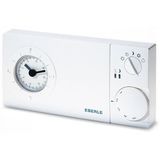 Clock thermostat as floor controller, weekly program, 10-50C, AC 230V, 1 changeover contact, potential free, 16 A