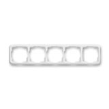 3901A-B50 B Cover frame 5gang, horizontal ; 3901A-B50 B