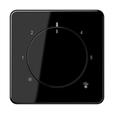 Centre plate with knob room thermostat CD1749BFSW