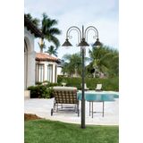 NAUTICA RUST POLE LAMP 3 X E27 11W