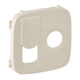 Cover plate Valena Allure - TV socket 0-2400 MHz + RJ 45 Cat. 6 UTP - ivory