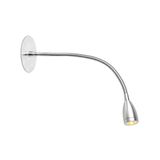 LOKE-3 CHROME RECESSED LAMP 3W 3000K