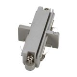 Longitudinal coupler for 1-ph-hv track, silvergrey