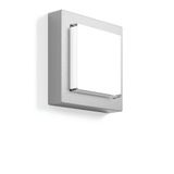 CADERO quadra, 12 W, 700 lm, 830, silver, Phase-cut Ceiling and wall l