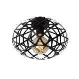 WOLFRAM Ceiling Light E27/40W O30 cm Black