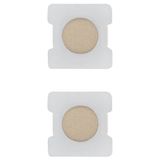 2 buttons Tondo HA lightable satin gold