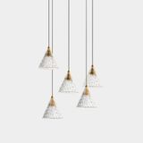 Pendant Veneto Surfaced 5 Bodies LED 25W 2700K White 1340lm