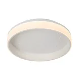 ESTREJA Flush ceilin.-White-Ø40-LED Dimm.-40W