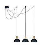 Bela Alto S Pendant luminar 3x10W 100-240V E27 IP20 brass