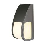 KERAS ELT wall lamp, E27 ESL, max. 25W, IP54, anthracite