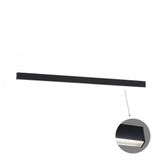 Linear Wall Lamp L2540 4000K Black Microprismatic